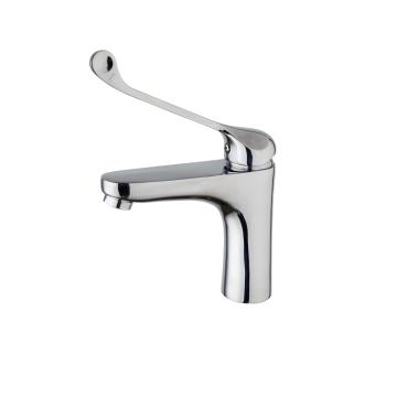 Mengkraan chroom met elleboog bediening