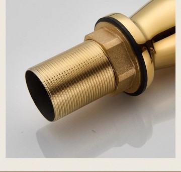 Mengkraan landelijke goudkleur keramische schijven 1