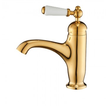 Mengkraan landelijke goudkleur keramische schijven 3