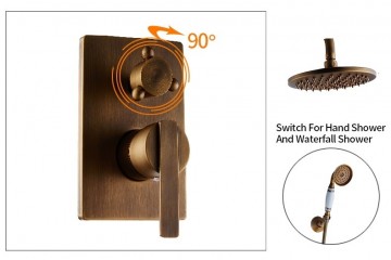 bedieningspaneel brons