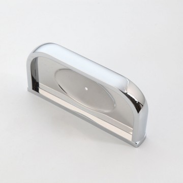 Modern chroom zeepbakje