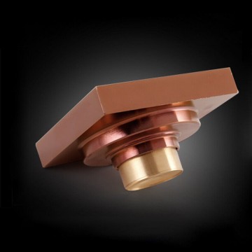 Moderne doucheput rose goud r28