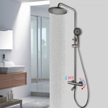 Moiie gun metal douche