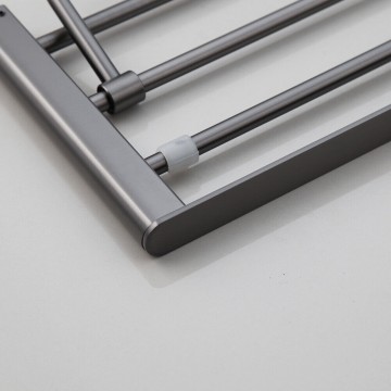 Mooi handdoekrek gun metal