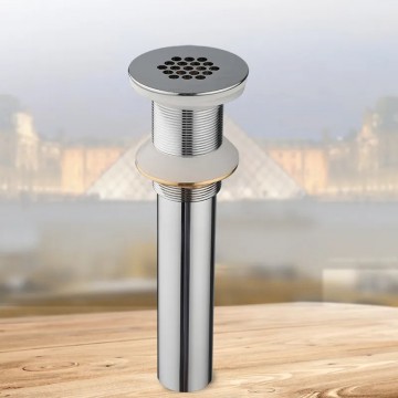 Mooie afvoer chroom altijd open