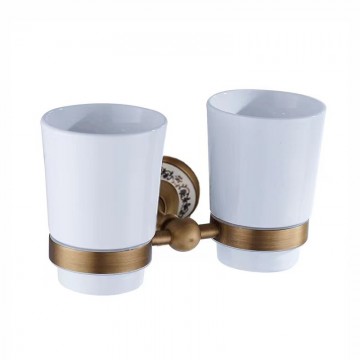 Mooie bekerhouder nostalgische set