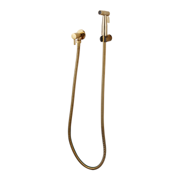 Mooie bidet sproeier goudkleurig