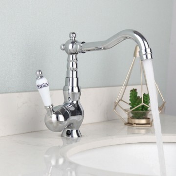 Mooie chroom landelijke mengkraan c162