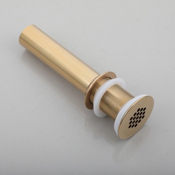 Mooie goudkleurige afvoer