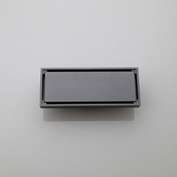 Mooie gun metal doucheput 0