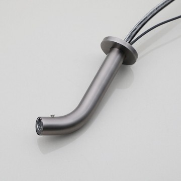 Mooie gun metal muur sensorkraan 0