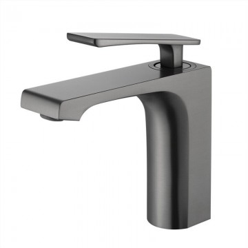 Mooie gun metal wastafelkraan 1