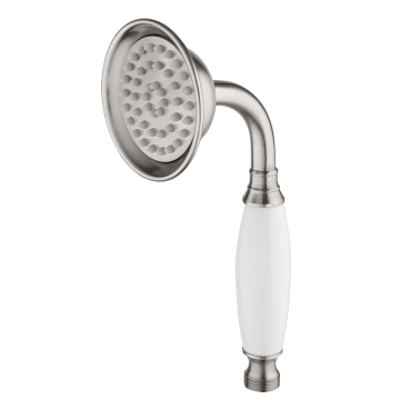 Mooie handdouche geborsteld nikkel