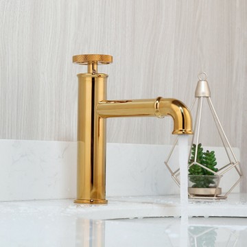 Mooie kraan goud industrieel