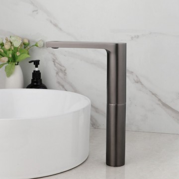 Mooie slen sensorkraan gunmetal