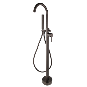 Mooie staande badkraan gun metal