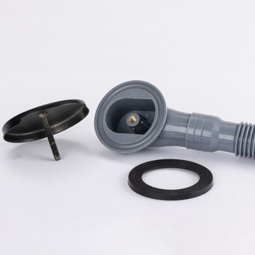 Mooie zwarte bad afvoer