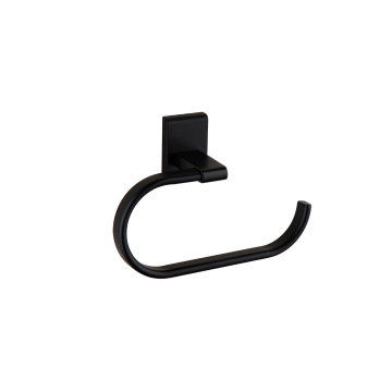 Mooie zwarte moderne wc rol houder