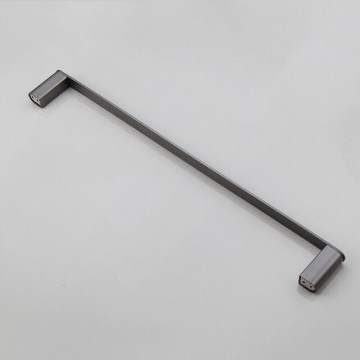 Muurbevestiging handdoekrek gun metal