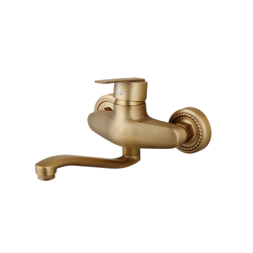 Muurkaan in het brons