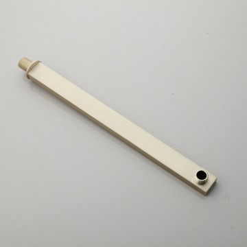 Muurstang geborsteld goud 0