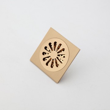 Nostalgisch doucheputje brons kleurig