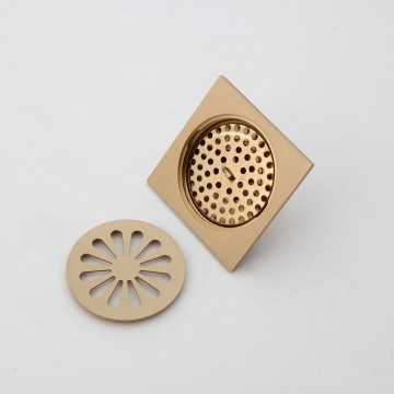 Nostalgisch doucheputje bronskleurig