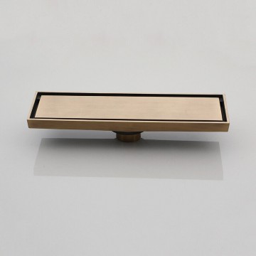 Nostalgische bronskleurige douchegoot   kopie 0