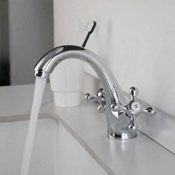 Nostalgische chroom kraan 1