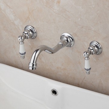 Nostalgische chroom mengkraan 0