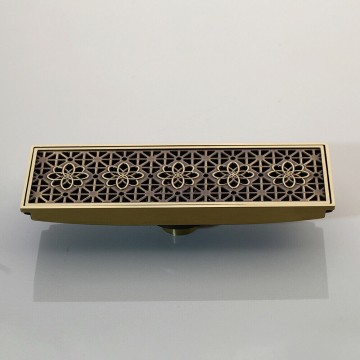 Nostalgische douche goot