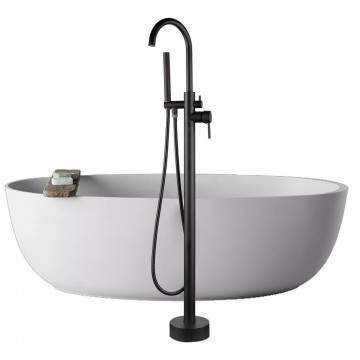 Olie brons vrijstaande kraan