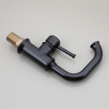 Olie bronskleurige wastafelkraan mengkraan