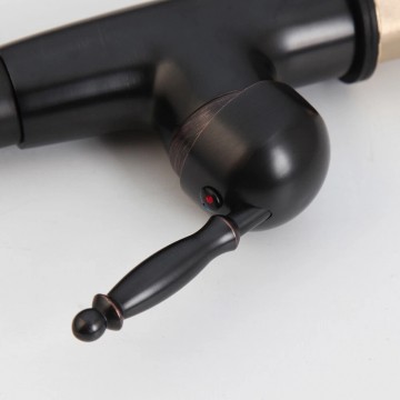 Olie bronskleurige wasteflkraan 4