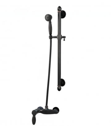 Olie bronzen glijstang met kraan