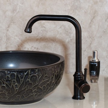 Olie bronzen kraan draaibaar