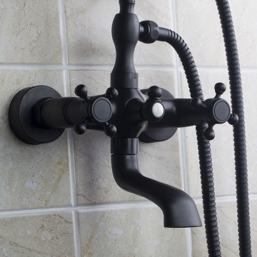 Olie bronzen muurkaan