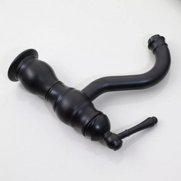 Olie bronzen staande badkraan gedeelte