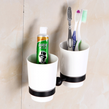 Olie bronzen tandeborstel bakje