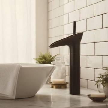 Olie bronzen water valkraan