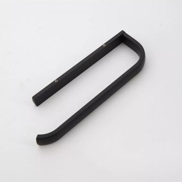 Onderzijde handdoekrek zwart