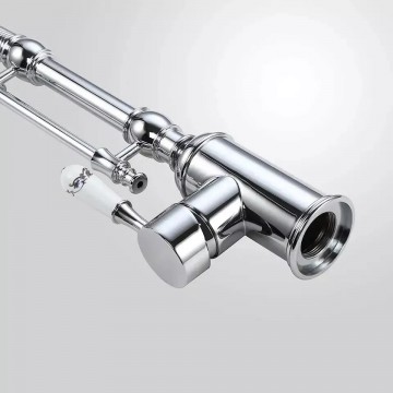 Onderzijde malvizza keukenkraan chroom sproeikop