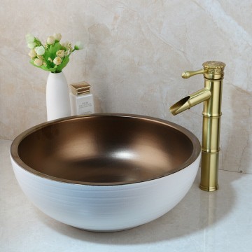 Open uitloop geborsteld goud