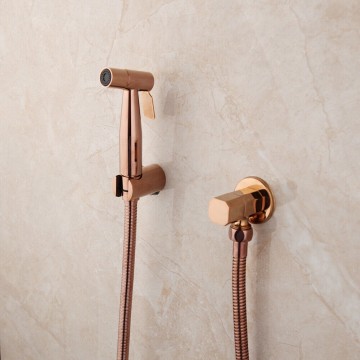 Opstelling bidet kraan rose goud