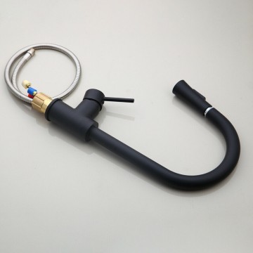 Overzicht zwarte keukenkraan