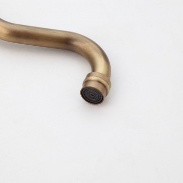 Perlator bronskleurige mengkraan