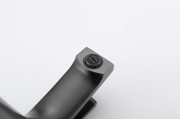 Perlator gun metal wastafelkraan 0