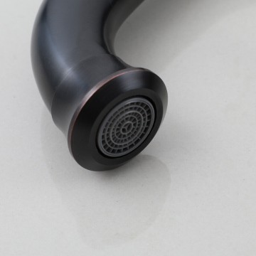 Perlator wastafelkraan olie brons