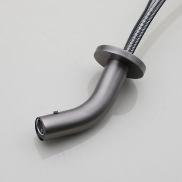 Pesaro gun metal sensorkraan 90mm 2