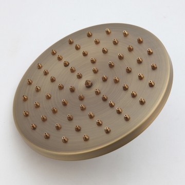 Regendouche kop 20 cm brons